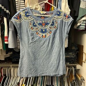 Great embroidered top